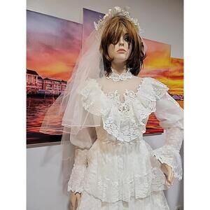 Darling Luxury Gown Exquisite Fabric Combination RETRO Size 10 Run Small NEW #z